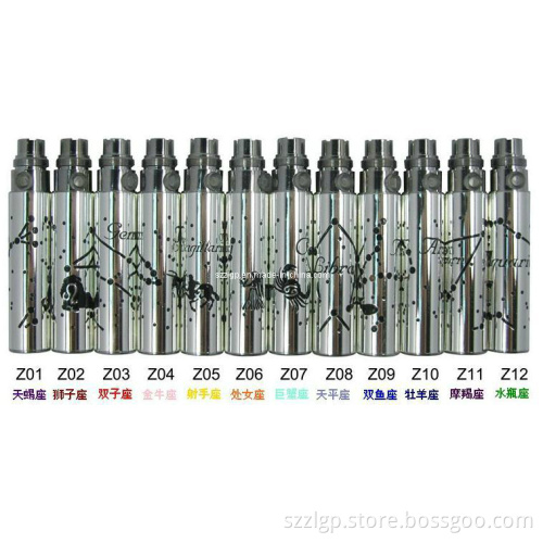 E Cigarette EGO Battery, EGO-Z Battery with 650/900/1100mAh